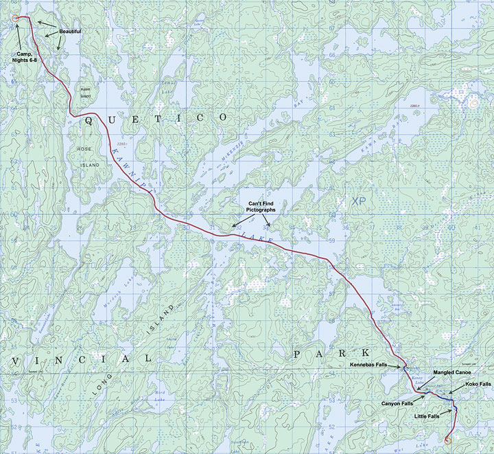 Route Map Day 7