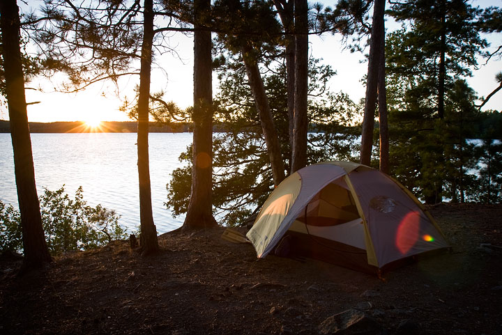 Canadian Point campsite