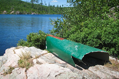 Mangled canoe 1