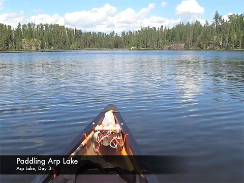 Video:Paddling Arp Lake