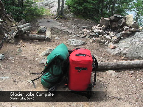 Video:Glacier Lake Campsite