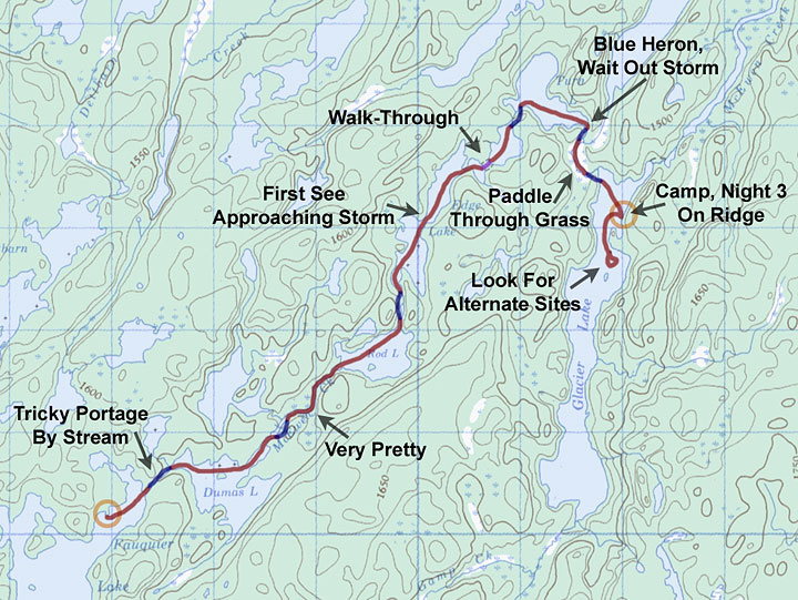 Route Map Day 4