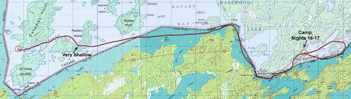 Route Map Day 17