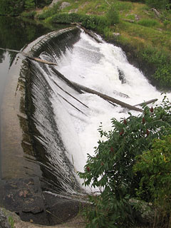 Prairie Portage dam