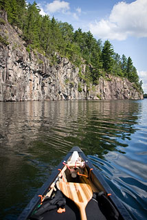 Approaching cliffs